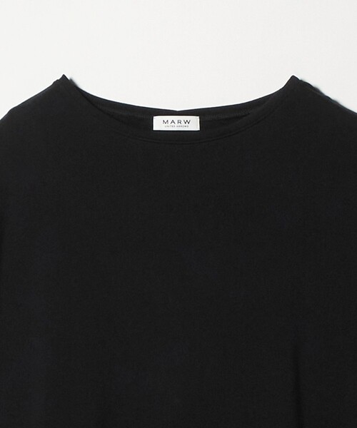 MARW UNITED ARROWS(マルゥ ユナイテッドアローズ)の「<MARW UNITED ARROWS>シアー スウェット プルオーバー(スウェット・レディース・グレー系/ブラック/オフホワイト・FREE)」の20枚目の写真