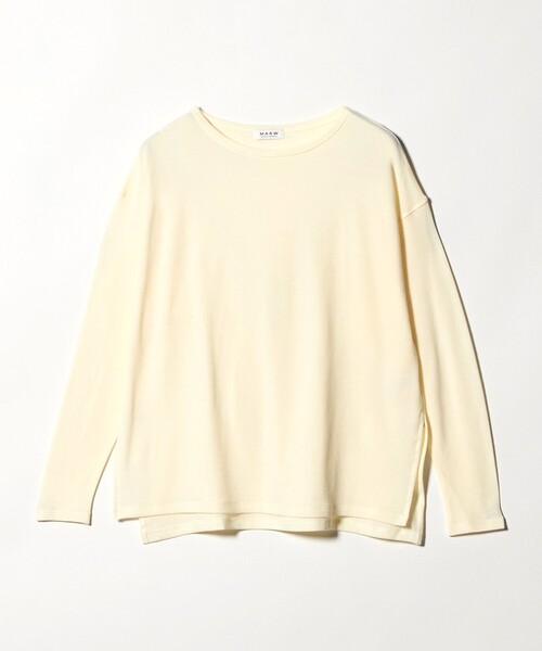 MARW UNITED ARROWS(マルゥ ユナイテッドアローズ)の「<MARW UNITED ARROWS>シアー スウェット プルオーバー(スウェット・レディース・グレー系/ブラック/オフホワイト・FREE)」の22枚目の写真