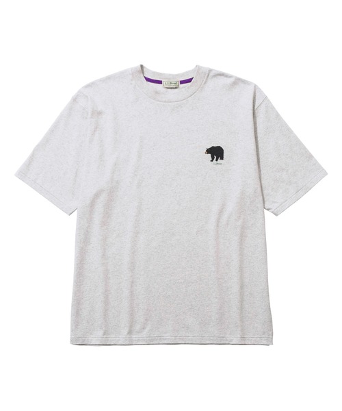 L.L.Bean(エルエルビーン)の「【JAPAN EDITION】モリル・ショートスリーブ・チェスト・グラフィック・ティ(Tシャツ/カットソー・メンズ・グレー/ホワイト/ブルーグリーン/ネイビー/オレンジ・LARGE/MEDIUM/SMALL)」の3枚目の写真