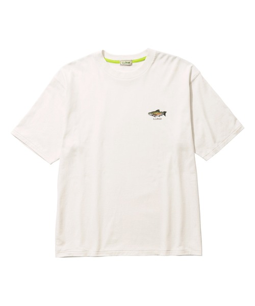L.L.Bean(エルエルビーン)の「【JAPAN EDITION】モリル・ショートスリーブ・チェスト・グラフィック・ティ(Tシャツ/カットソー・メンズ・グレー/ホワイト/ブルーグリーン/ネイビー/オレンジ・LARGE/MEDIUM/SMALL)」の22枚目の写真