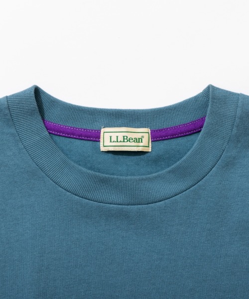 L.L.Bean(エルエルビーン)の「【JAPAN EDITION】モリル・ショートスリーブ・チェスト・グラフィック・ティ(Tシャツ/カットソー・メンズ・グレー/ホワイト/ブルーグリーン/ネイビー/オレンジ・LARGE/MEDIUM/SMALL)」の13枚目の写真