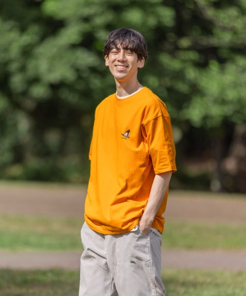 L.L.Bean(エルエルビーン)の「【JAPAN EDITION】モリル・ショートスリーブ・チェスト・グラフィック・ティ(Tシャツ/カットソー・メンズ・グレー/ホワイト/ブルーグリーン/ネイビー/オレンジ・LARGE/MEDIUM/SMALL)」の15枚目の写真