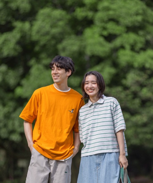 L.L.Bean(エルエルビーン)の「【JAPAN EDITION】モリル・ショートスリーブ・チェスト・グラフィック・ティ(Tシャツ/カットソー・メンズ・グレー/ホワイト/ブルーグリーン/ネイビー/オレンジ・LARGE/MEDIUM/SMALL)」の16枚目の写真