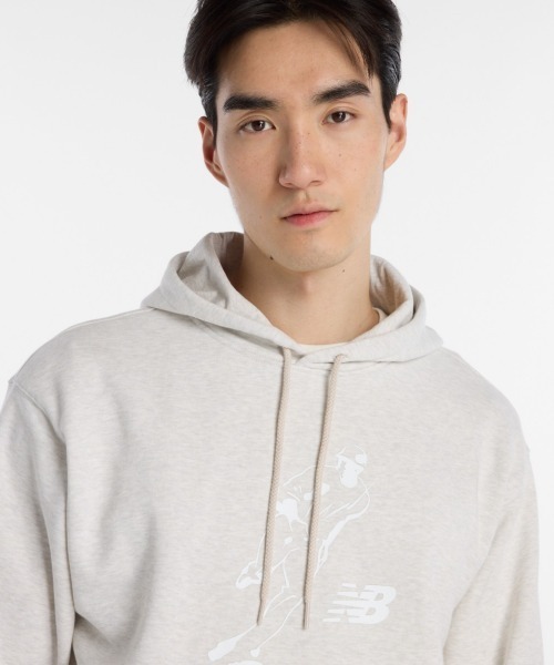 NEW BALANCE(ニューバランス)の「New Balance 大谷翔平 Always On Logo Hoodie(ニューバランス 大谷翔平オールウェイズオンロゴフーディ)(パーカー・メンズ・グレー系/ブラック系・MEDIUM/LARGE/X-LARGE/SMALL/XX-LARGE)」の11枚目の写真