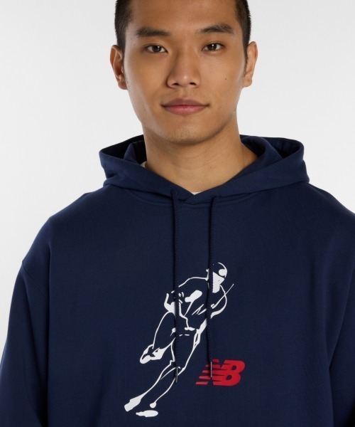 NEW BALANCE(ニューバランス)の「New Balance 大谷翔平 Always On Logo Hoodie(ニューバランス 大谷翔平オールウェイズオンロゴフーディ)(パーカー・メンズ・グレー系/ブラック系・MEDIUM/LARGE/X-LARGE/SMALL/XX-LARGE)」の17枚目の写真
