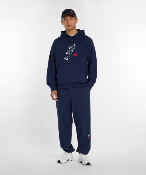NEW BALANCE(ニューバランス)の「New Balance 大谷翔平 Always On Logo Hoodie(ニューバランス 大谷翔平オールウェイズオンロゴフーディ)(パーカー・メンズ・グレー系/ブラック系・MEDIUM/LARGE/X-LARGE/SMALL/XX-LARGE)」の20枚目の写真
