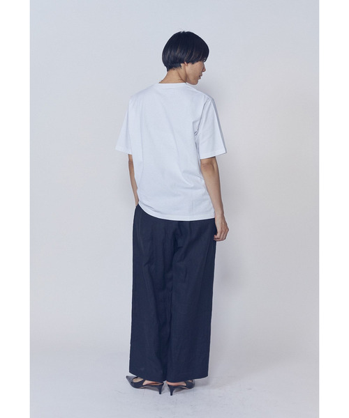 1er Arrondissement(プルミエアロンディスモン)の「ウォッシュリネンイージーパンツ(その他パンツ・レディース・ベージュ/ブラック系その他3・38/36)」の13枚目の写真
