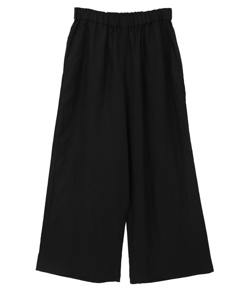1er Arrondissement(プルミエアロンディスモン)の「ウォッシュリネンイージーパンツ(その他パンツ・レディース・ベージュ/ブラック系その他3・38/36)」の17枚目の写真