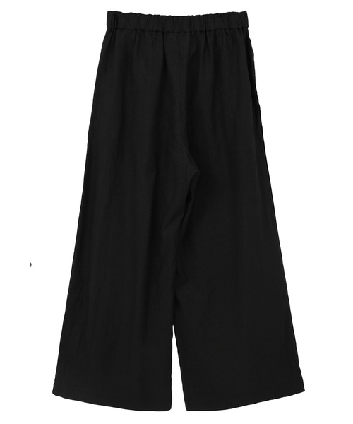 1er Arrondissement(プルミエアロンディスモン)の「ウォッシュリネンイージーパンツ(その他パンツ・レディース・ベージュ/ブラック系その他3・38/36)」の18枚目の写真