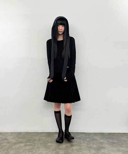 Miseki SEOUL(ミセキソウル)の「Pleats line pocket midi skirt BLACK(スカート・レディース・その他・1/2)」の2枚目の写真