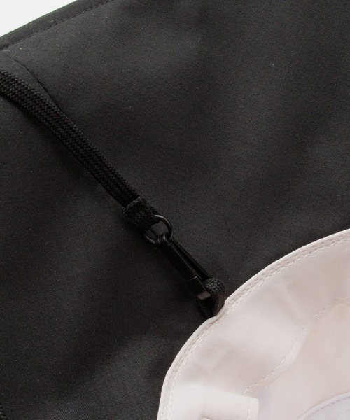 Honeys（ハニーズ）の「【接触冷感・吸水速乾・ＵＶカット・遮熱】遮光１００％つば広ハット（ハット・レディース・チャコール/ライトグレー系/ブラック/ライトベージュ・FREE）」の6枚目の写真