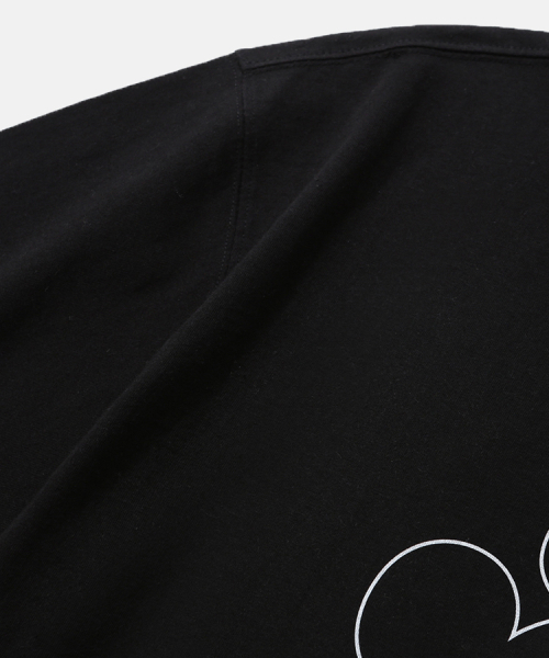 MOIF（モイフ）の「[SS26] CLASSIC MICKEY H/S TEE (M) / BLACK（Tシャツ/カットソー・レディース・その他・2(M)/3(L)）」の4枚目の写真