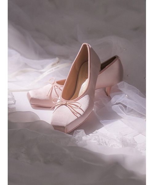 SNIDEL（スナイデル）の「【Chacott】コラボパンプス（パンプス・レディース・ホワイト/ピンクベージュ/ブラック・M/S/L）」の11枚目の写真