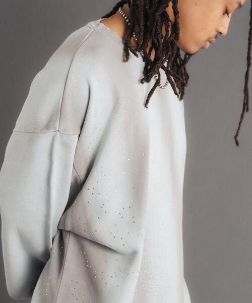 FR(13)NDS(フレンズ)の「FR(13)NDS/フレンズ/STONE SW CREWNECK(スウェット・メンズ・グレー/ブルー・L/M)」の19枚目の写真