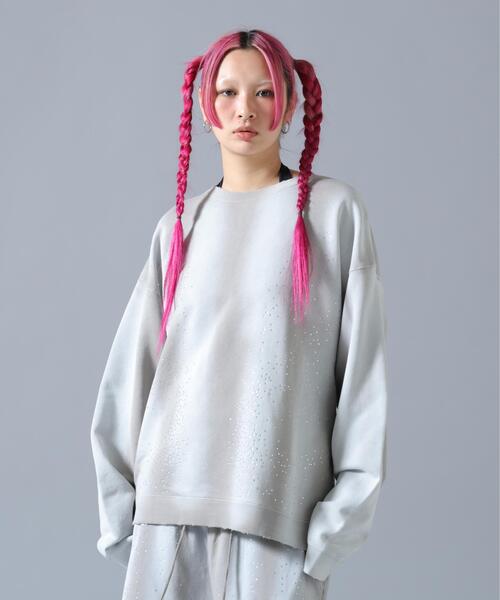 FR(13)NDS(フレンズ)の「FR(13)NDS/フレンズ/STONE SW CREWNECK(スウェット・メンズ・グレー/ブルー・L/M)」の21枚目の写真