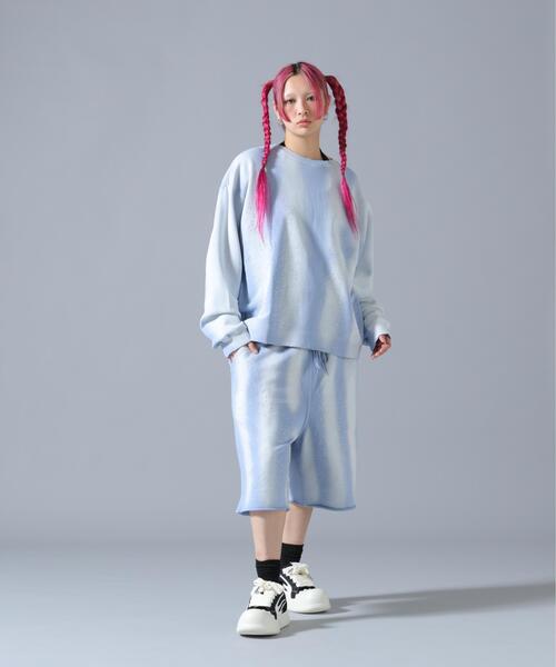 FR(13)NDS(フレンズ)の「FR(13)NDS/フレンズ/STONE SW CREWNECK(スウェット・メンズ・グレー/ブルー・L/M)」の14枚目の写真