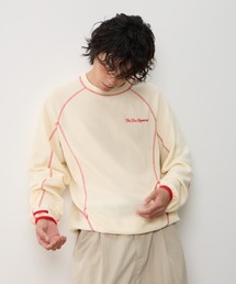 AsRiRe（アスリレイ）の「26ss Contrast Stitch Back Logo Pullover 配色ステッチバックロゴプルオーバー（スウェット）」