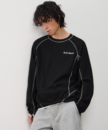 AsRiRe（アスリレイ）の「26ss Contrast Stitch Back Logo Pullover 配色ステッチバックロゴプルオーバー（スウェット）」