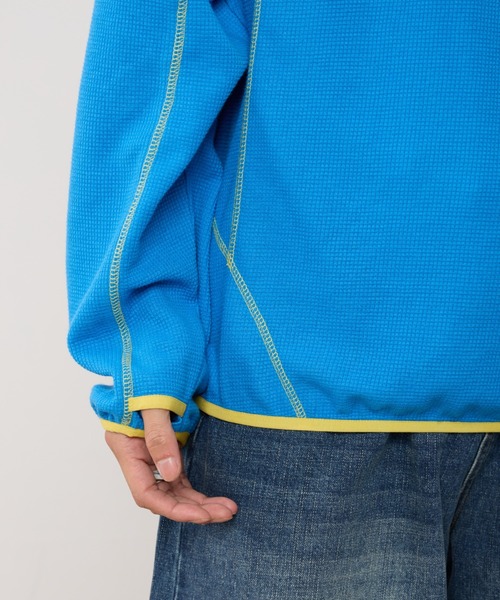 AsRiRe(アスリレイ)の「26ss Contrast Stitch Back Logo Pullover/配色ステッチバックロゴプルオーバー(スウェット・メンズ・ブラック/アイボリー/ブルー・L)」の19枚目の写真
