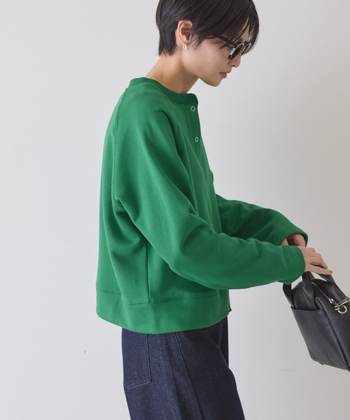 AMERICAN HOLIC（アメリカンホリック）の「リングドットボタンカーディガン（カーディガン/ボレロ・レディース・グレー系その他/ダークネイビー/グリーン・M/L）」の20枚目の写真