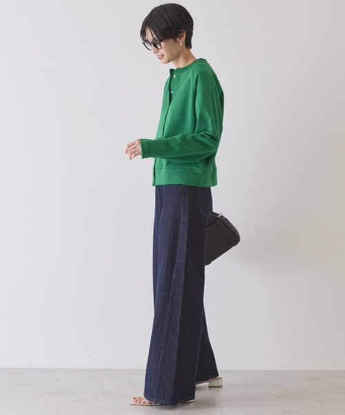 AMERICAN HOLIC（アメリカンホリック）の「リングドットボタンカーディガン（カーディガン/ボレロ・レディース・グレー系その他/ダークネイビー/グリーン・M/L）」の18枚目の写真