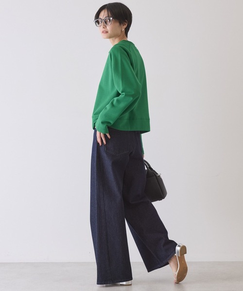 AMERICAN HOLIC（アメリカンホリック）の「リングドットボタンカーディガン（カーディガン/ボレロ・レディース・グレー系その他/ダークネイビー/グリーン・M/L）」の19枚目の写真