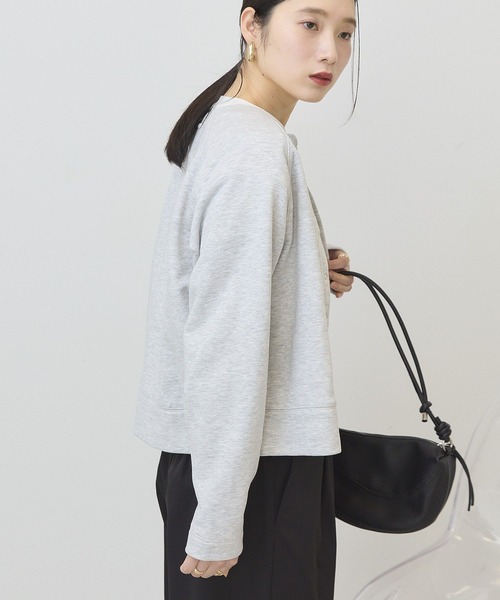 AMERICAN HOLIC（アメリカンホリック）の「リングドットボタンカーディガン（カーディガン/ボレロ・レディース・グレー系その他/ダークネイビー/グリーン・M/L）」の15枚目の写真