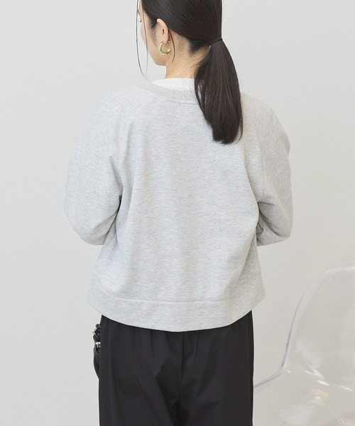 AMERICAN HOLIC（アメリカンホリック）の「リングドットボタンカーディガン（カーディガン/ボレロ・レディース・グレー系その他/ダークネイビー/グリーン・M/L）」の10枚目の写真