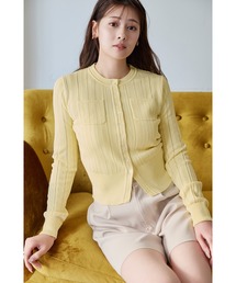 Gold Button Knit Cardigan（カーディガン/ボレロ）｜Her lip to（ハー