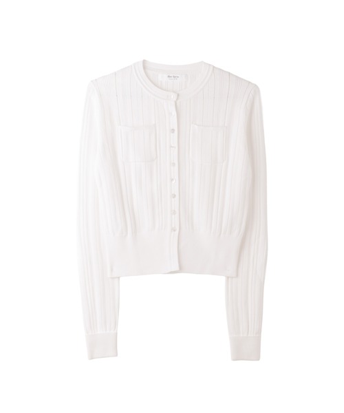 Eyelet Knit Cardigan（カーディガン/ボレロ）｜Her lip to（ハー
