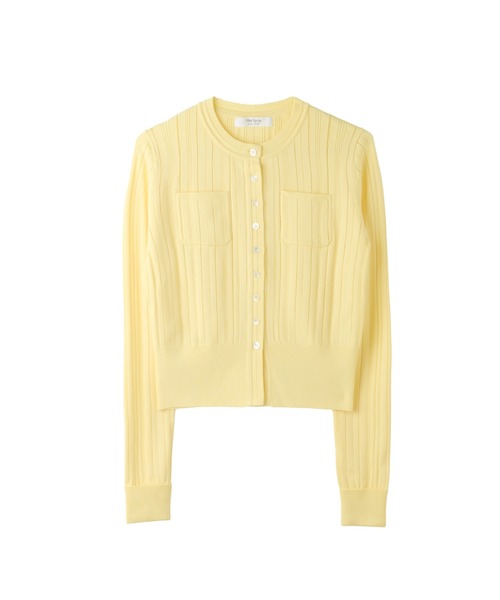 Eyelet Knit Cardigan（カーディガン/ボレロ）｜Her lip to（ハー