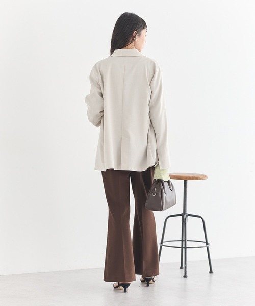 earth music&ecology（アースミュージックアンドエコロジー）の「アソート金ボタンジャケット（テーラードジャケット・レディース・ホワイト系その他2/チェック/ネイビー・FREE）」の10枚目の写真