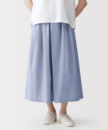 婦人 涼感 スカートパンツ