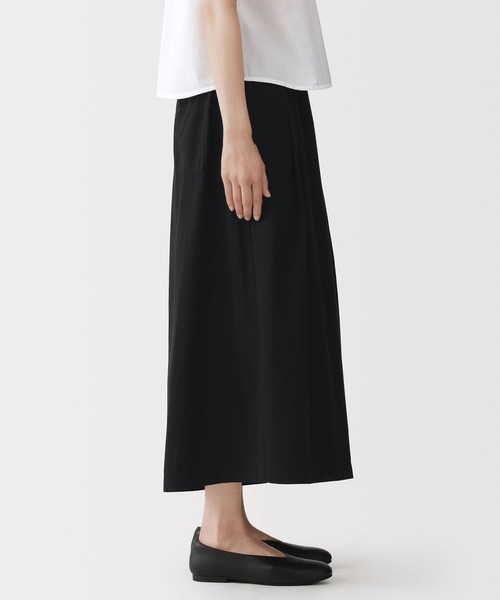 無印良品（ムジルシリョウヒン）の「婦人　涼感　スカートパンツ（その他パンツ・レディース・ブラック/グレー系/ブルー系・S/M/L/XL）」の19枚目の写真