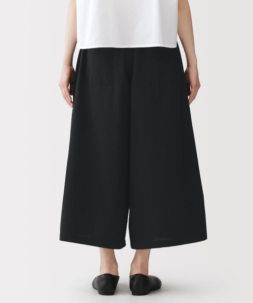 無印良品（ムジルシリョウヒン）の「婦人　涼感　スカートパンツ（その他パンツ・レディース・ブラック/グレー系/ブルー系・S/M/L/XL）」の20枚目の写真