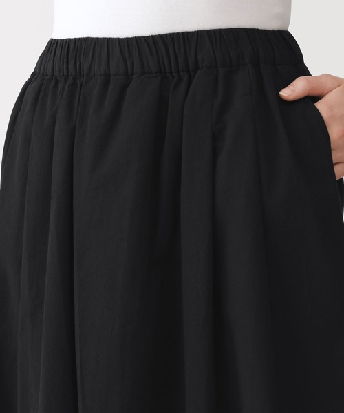 無印良品（ムジルシリョウヒン）の「婦人　涼感　スカートパンツ（その他パンツ・レディース・ブラック/グレー系/ブルー系・S/M/L/XL）」の21枚目の写真
