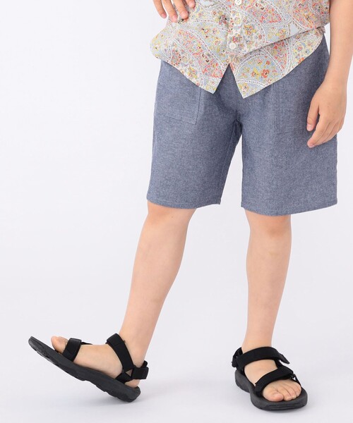 SHIPS(シップス)の「SHIPS KIDS:100~130cm / デイリー ショーツ(その他パンツ・キッズ・レッド系/ブルー系/ベージュ/ホワイト系・130/120/110/100)」の3枚目の写真