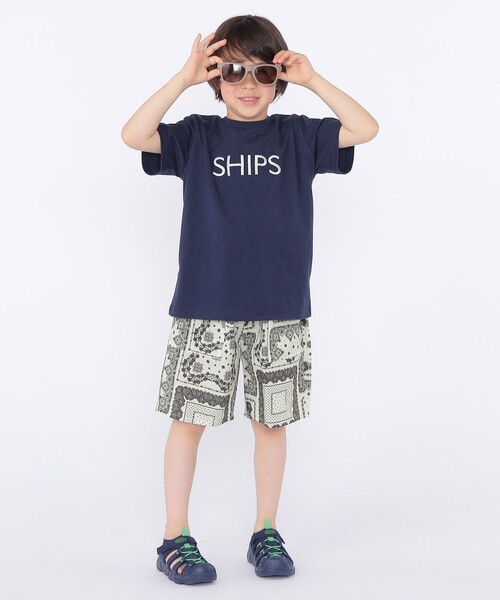 SHIPS(シップス)の「SHIPS KIDS:100~130cm / デイリー ショーツ(その他パンツ・キッズ・レッド系/ブルー系/ベージュ/ホワイト系・130/120/110/100)」の7枚目の写真