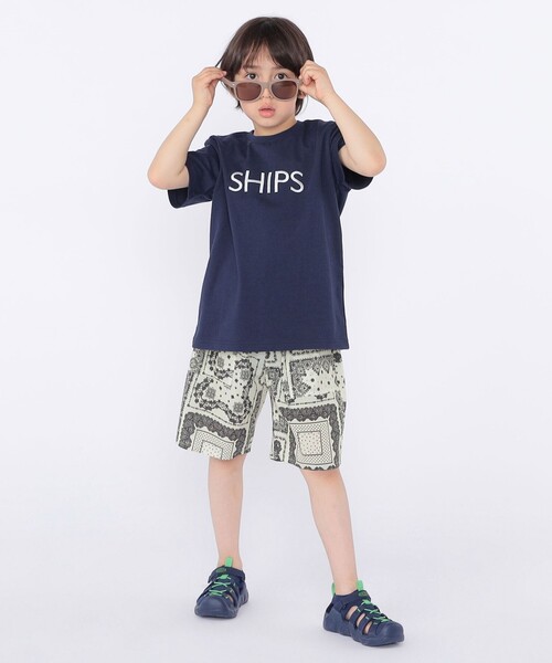 SHIPS(シップス)の「SHIPS KIDS:100~130cm / デイリー ショーツ(その他パンツ・キッズ・レッド系/ブルー系/ベージュ/ホワイト系・130/120/110/100)」の8枚目の写真
