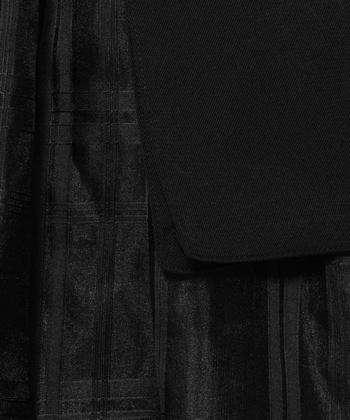 HARE（ハレ）の「ポケットベルトシアースカート(HARE)（スカート・レディース・ブラック/ホワイト・FREE）」の18枚目の写真