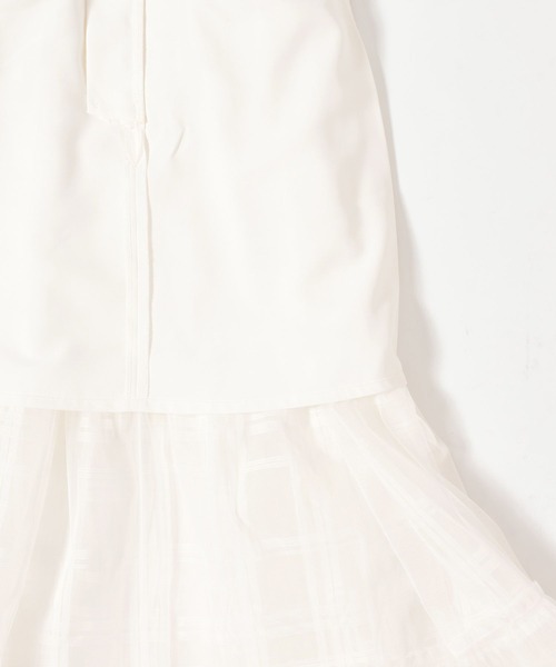 HARE（ハレ）の「ポケットベルトシアースカート(HARE)（スカート・レディース・ブラック/ホワイト・FREE）」の16枚目の写真