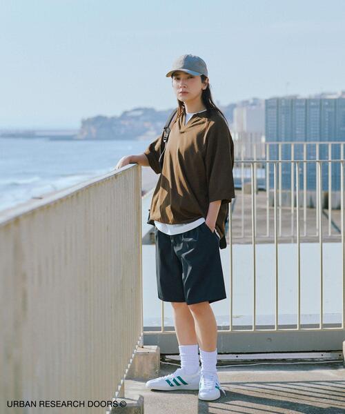 URBAN RESEARCH DOORS(アーバンリサーチドアーズ)の「『UR TECH』 サマシェア イージーショーツ(その他パンツ・メンズ・ブラック/グリーン系その他/チャコールグレー・X-LARGE/LARGE/MEDIUM)」の3枚目の写真