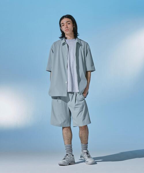 URBAN RESEARCH DOORS(アーバンリサーチドアーズ)の「『UR TECH』 サマシェア イージーショーツ(その他パンツ・メンズ・ブラック/グリーン系その他/チャコールグレー・X-LARGE/LARGE/MEDIUM)」の9枚目の写真