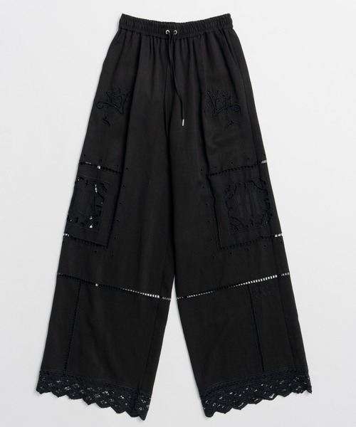 PRANK PROJECT(プランクプロジェクト)の「エンブロイダリーパンツ / Embroidered Pants(その他パンツ・レディース・ホワイト/ブラック・36/38)」の20枚目の写真