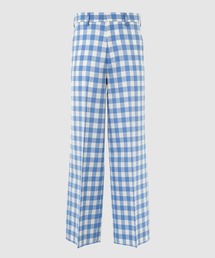 TSTS（ティーエスティーエス）の「GINGHAM WOOL WIDE TROUSERS（その他パンツ）」