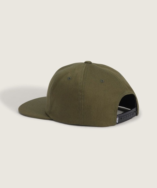 VANS（バンズ）の「SHOW OFF アンストラクチャード キャップ / Show Off Unstructured Mossy Ol VN000T11FR11（キャップ・メンズ・カーキ・ONE SIZE）」の2枚目の写真