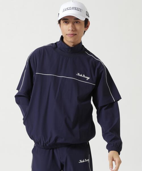 Jack Bunny!!(ジャックバニー)の「【Jack Bunny!!】マルチウェイストレッチ ツインスニード(ブルゾン・メンズ・ネイビー/グリーン・MEDIUM/LARGE/X-LARGE)」の2枚目の写真