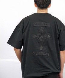 接触冷感 グラフィック ストレッチ Tシャツ クロス ラインストーン ANT DESIGN