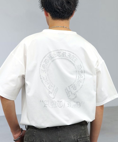 L'atelier(ラトリエ)の「接触冷感 グラフィック ストレッチ Tシャツ クロス ラインストーン ANT DESIGN(Tシャツ/カットソー・メンズ・ブラック系その他3/ホワイト系3/ブラック系2/ブラック系3/ホワイト系2/ブラック系その他2・L/M)」の13枚目の写真