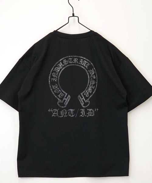 L'atelier(ラトリエ)の「接触冷感 グラフィック ストレッチ Tシャツ クロス ラインストーン ANT DESIGN(Tシャツ/カットソー・メンズ・ブラック系その他3/ホワイト系3/ブラック系2/ブラック系3/ホワイト系2/ブラック系その他2・L/M)」の16枚目の写真